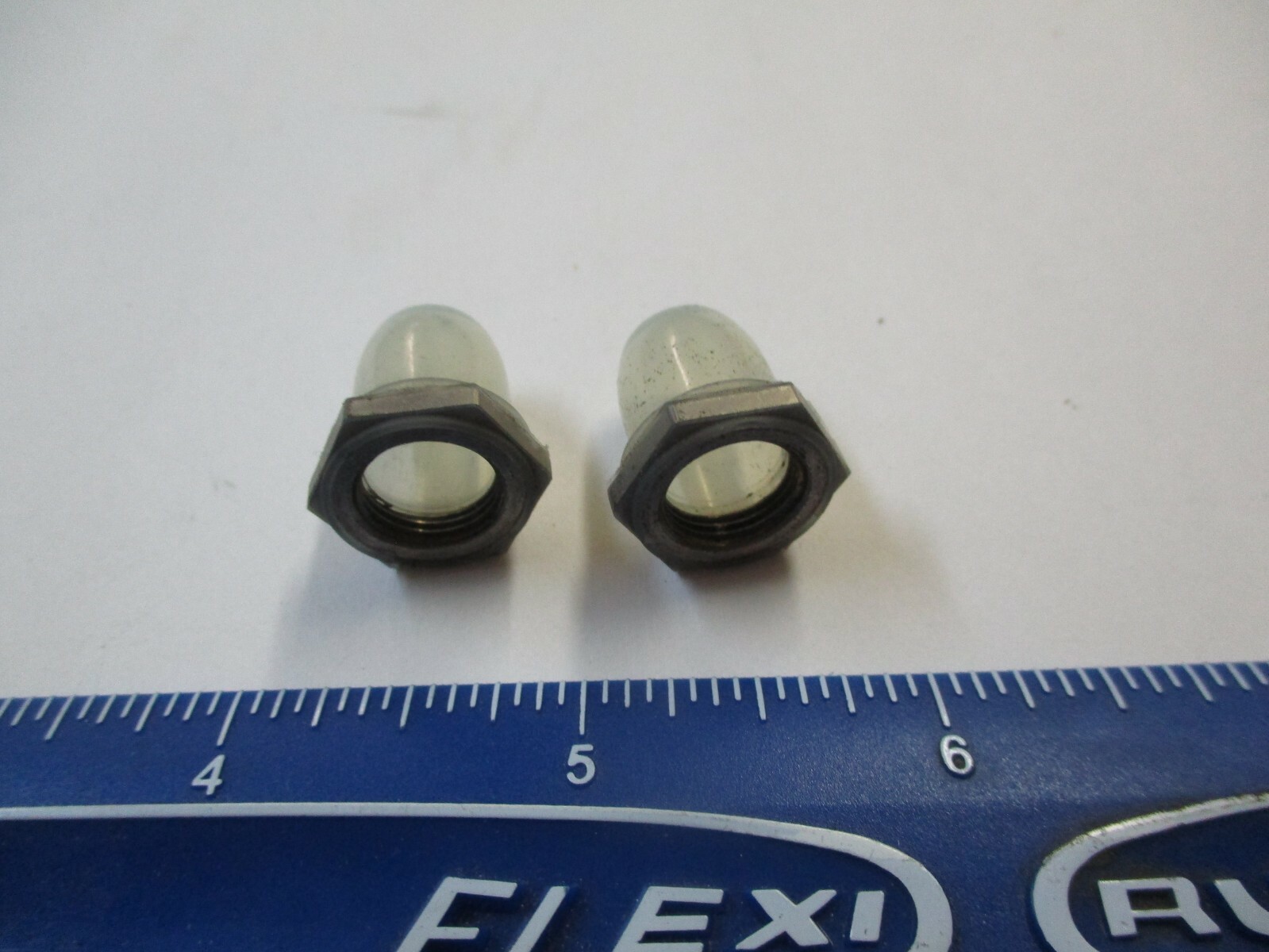 *2* Toggle Switch Boots *NOS* dirty