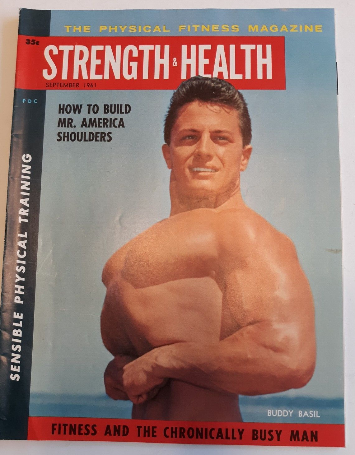 Strength & Health Magazine September 1961 Buddy Basil