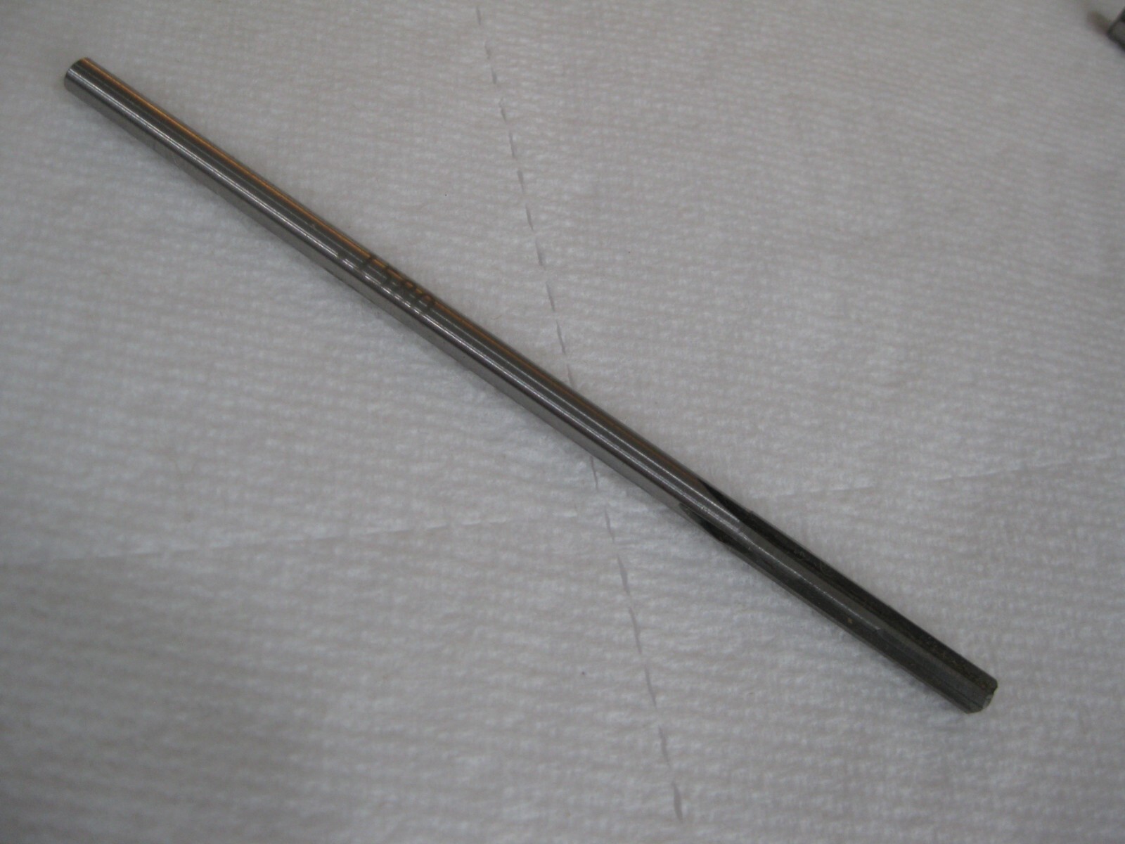 .1580" Carbide Tip Reamer, 4 Flute, 4" Overall Length, USA