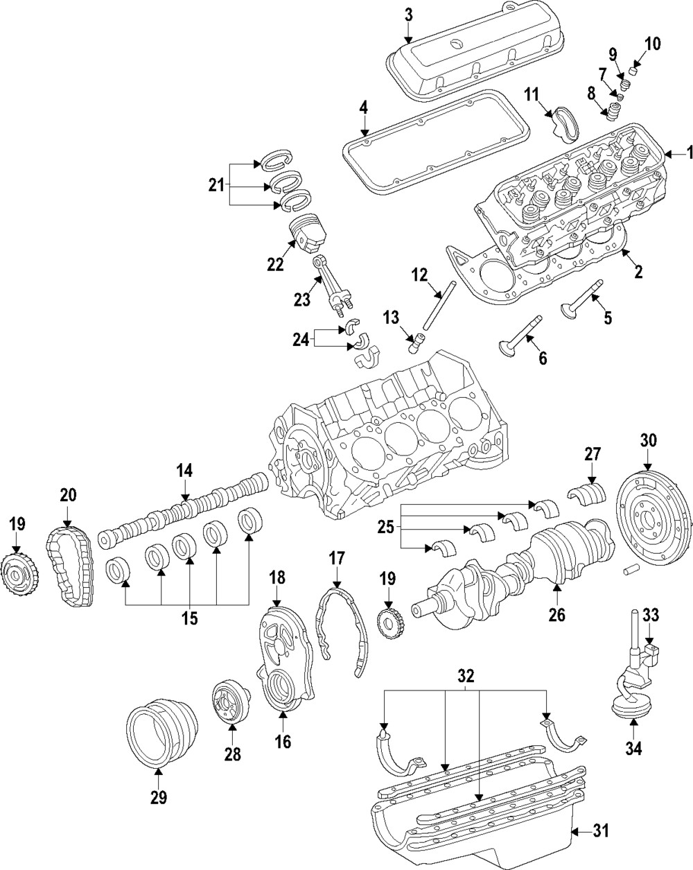 Genuine GM Valve Retainer 10213464