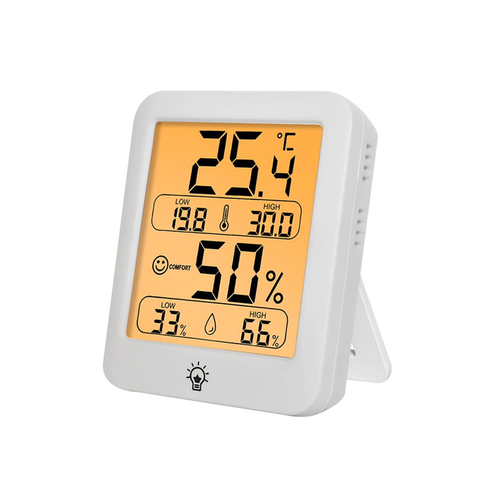 Digital Thermometer Hygrometer for Home,Indoor Room Temperature Humidity Moni...