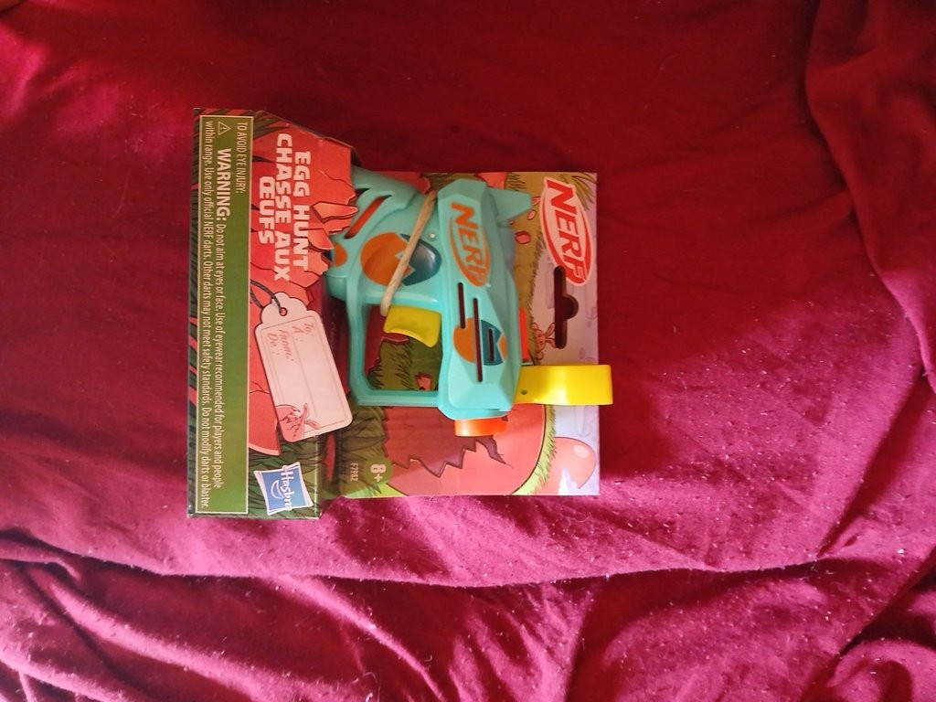 Nerf Egg Hunt Blaster Toy