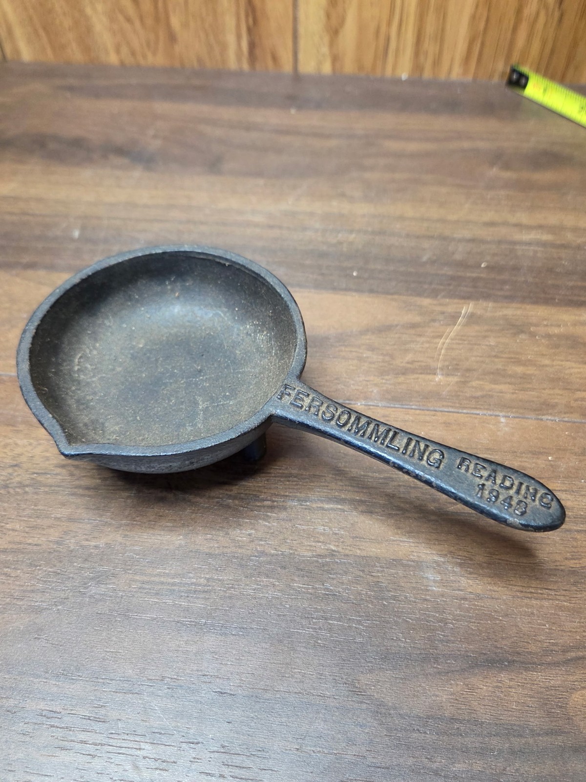 OLD BULLET MOLD LADLE REPRODUCTION FROM ORIGINAL FERSOMMLING READING 1948