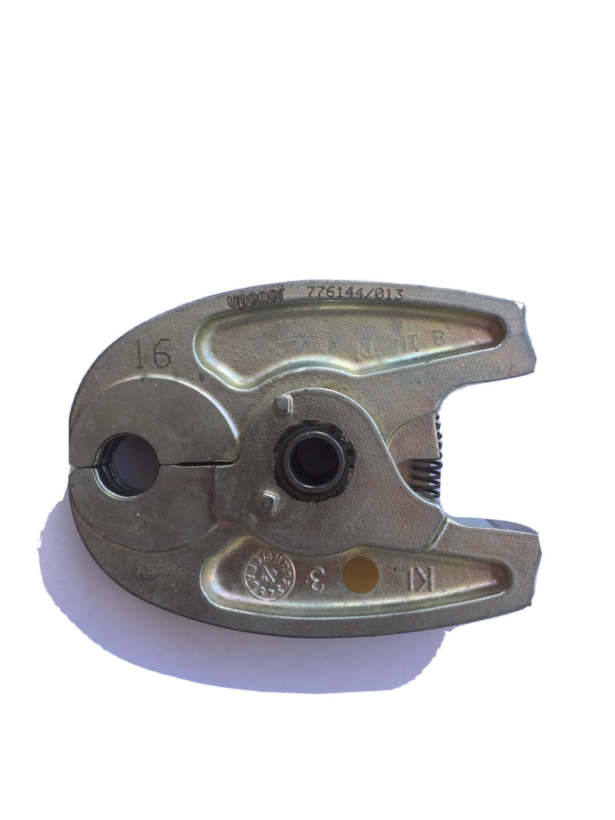 Klauke Uponor 16mm (U Jaw Profile) Mini Press Jaw (Uponor Product Code 1007091)