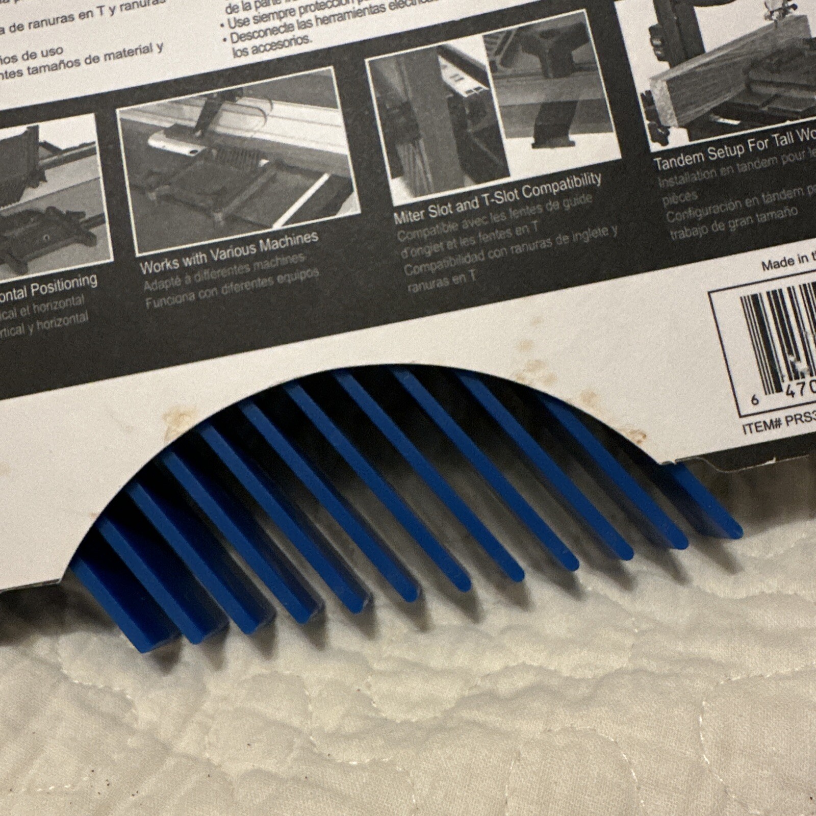 Kreg True-Flex Featherboard Exclusive Wedgelock Hardware- Single