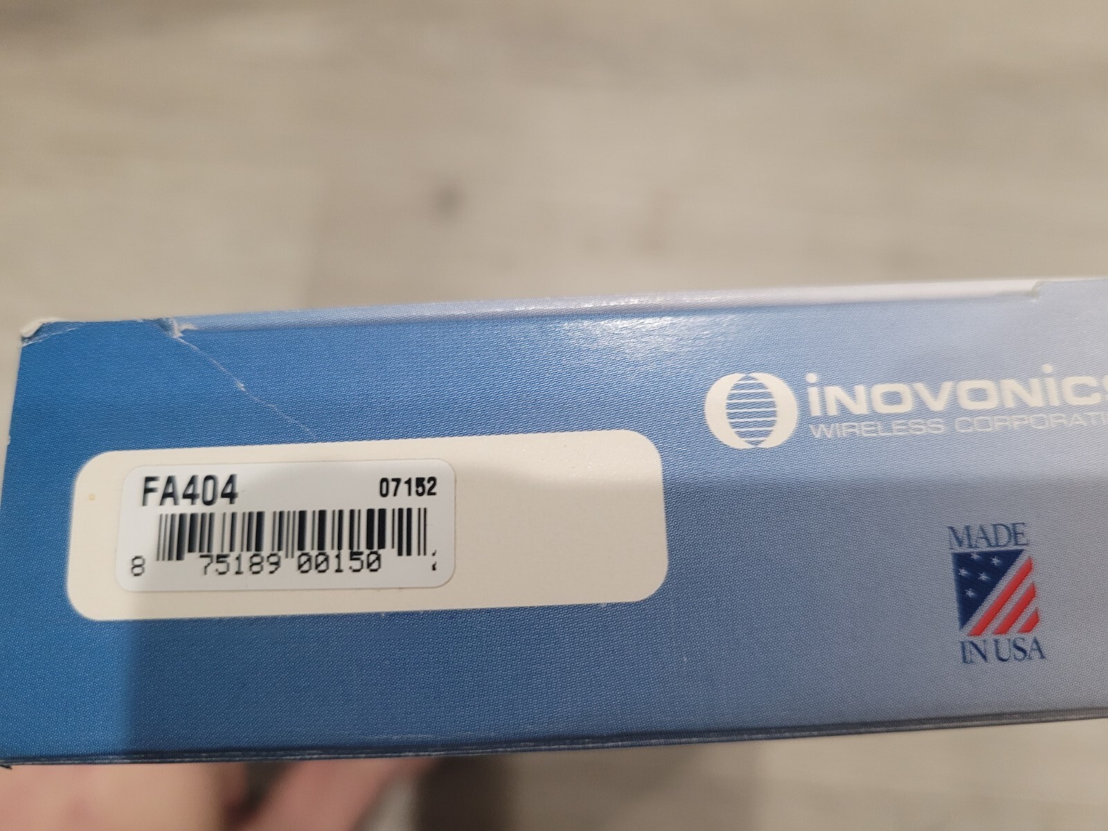 (Retail $100) Inovonics FA404 Wireless Fully Supervised FA Receiver 4 Channel