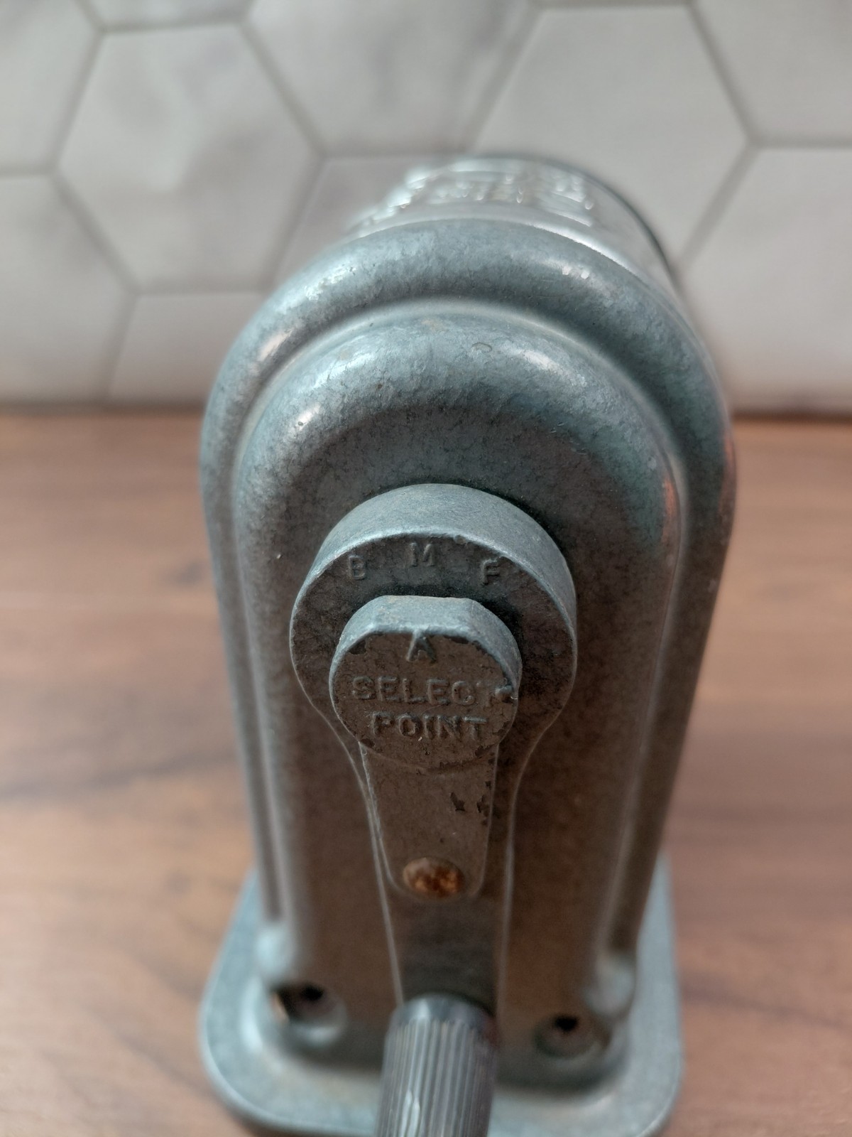 Vintage Boston Ranger 55 Pencil Sharpener 6 Hole Select Point⭐️⭐️⭐️⭐️⭐️