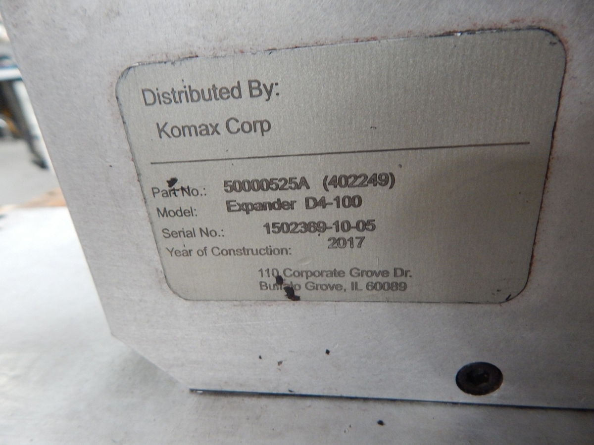 KOMAX EXPANDER D4-100 GROMET EXPANDER M5594