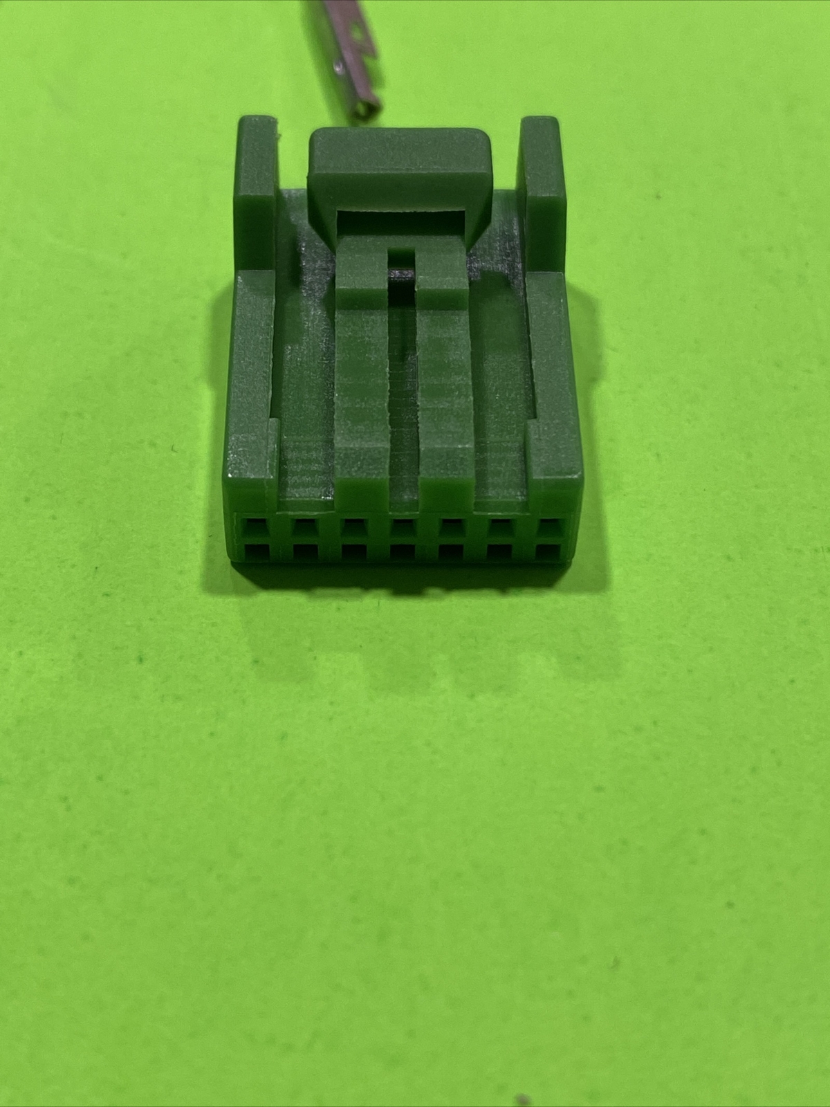 Green 7-Pin Connector w/crimped Pigtails & Jumper for Honda Acura back up camera