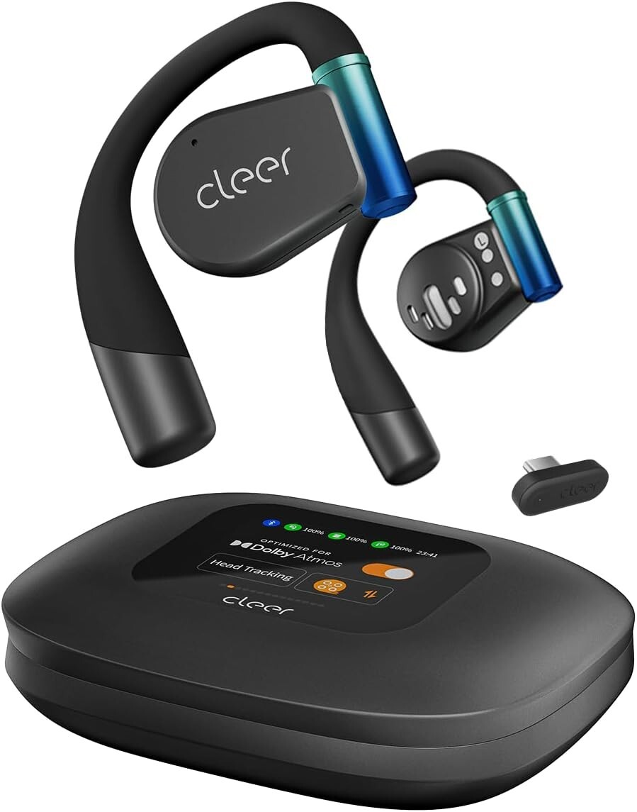 Cleer ARC 3 Gaming Earbuds - True Wireless Open Ear Headphones,Ultra-Low Latency