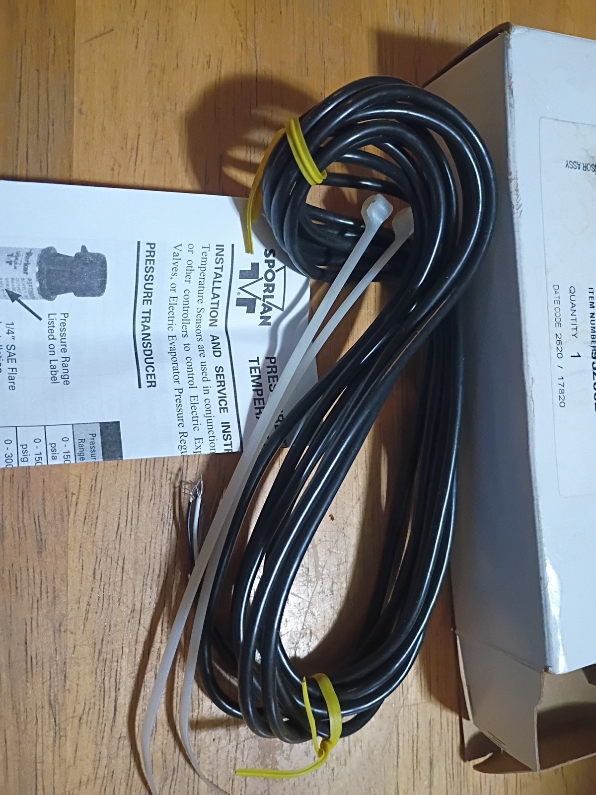 Sporlan Temperature Sensor Assy 2K Item# 952662