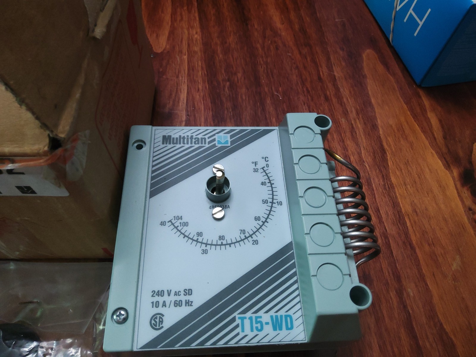 MULTIFAN Thermostat T15-WD, Mechanical T-Stat