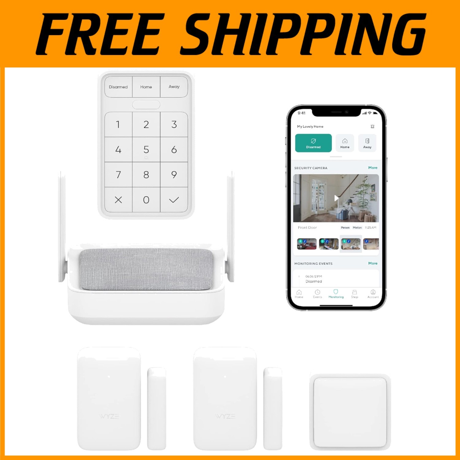 Affordable Home Security Subscription=
