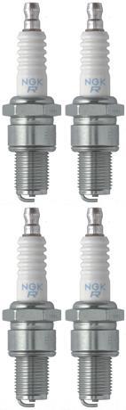 Set of 4 NGK Standard Spark Plugs for Arctic Cat AA28F3 (SUZUKI) Engine 275cc