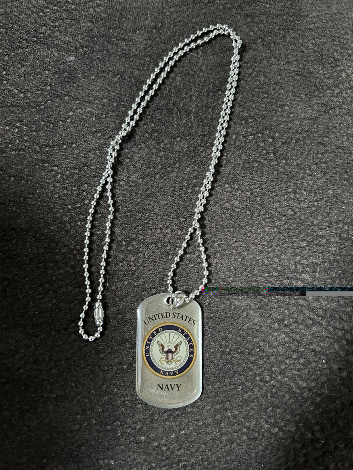 US Navy Souvenir Necklace