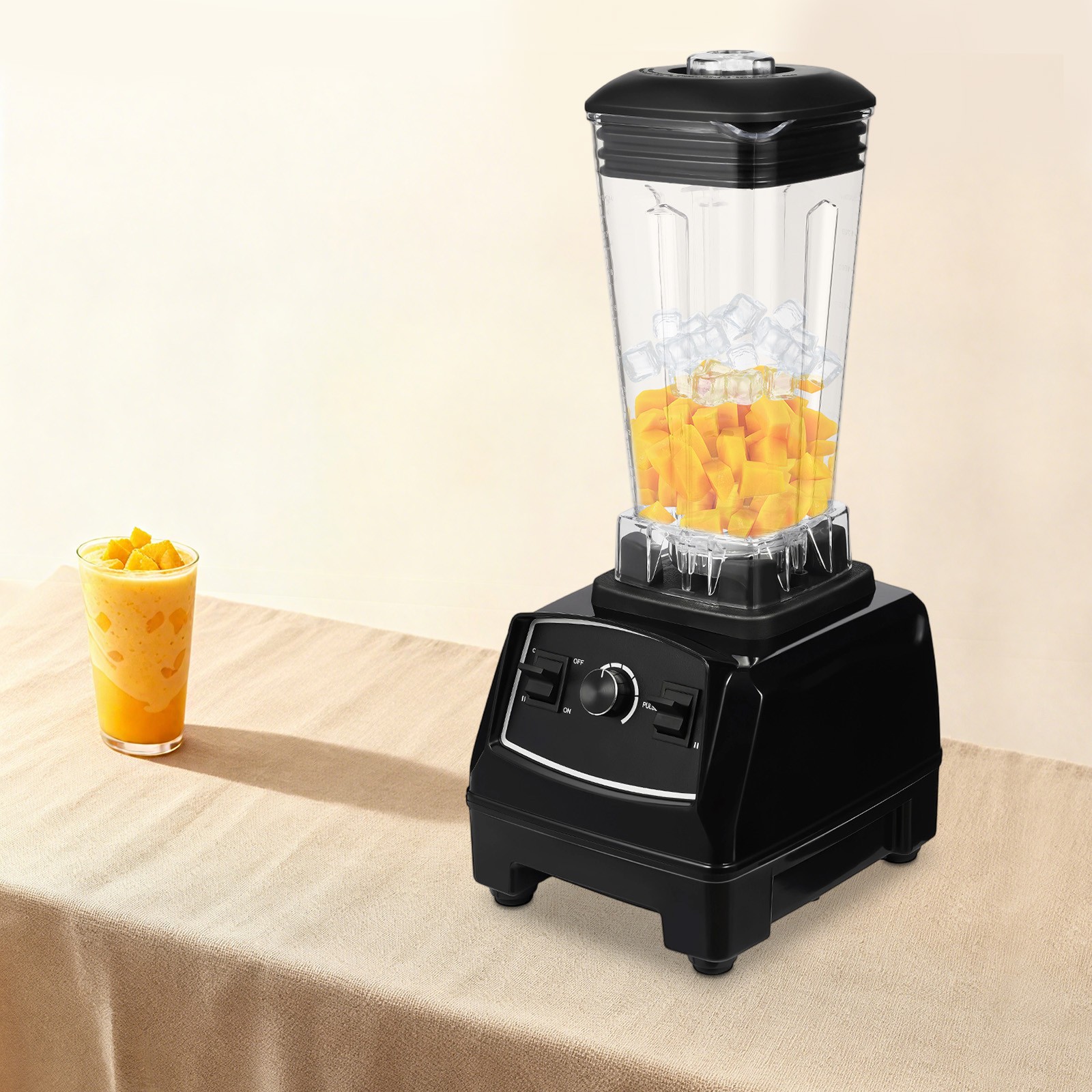 Professional Blender 3HP 2L Heavy Duty Commercial Blender Mixer Juicer 26000RPM.