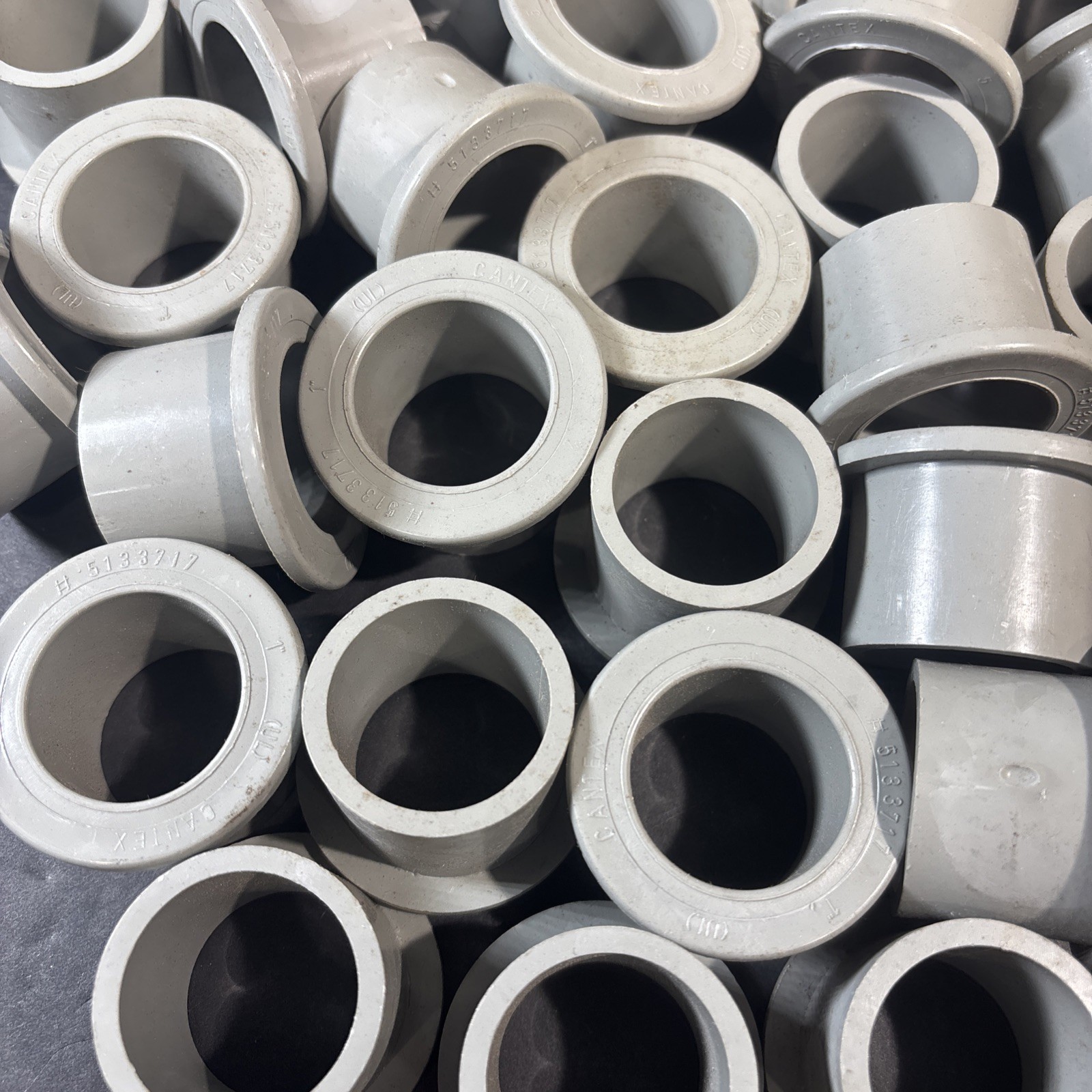 10- Cantex 5133717 Box Adapter Reducer Conduit 1" To 3/4" Rigid Pipe, PVC