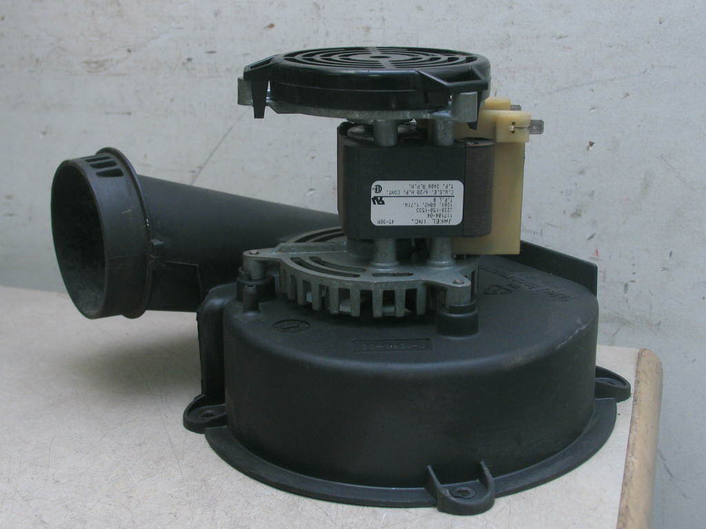 JAKEL 117104-04 AMETEK J238-150-1533 Draft Inducer Blower Motor 1/20 HP 3400 RPM