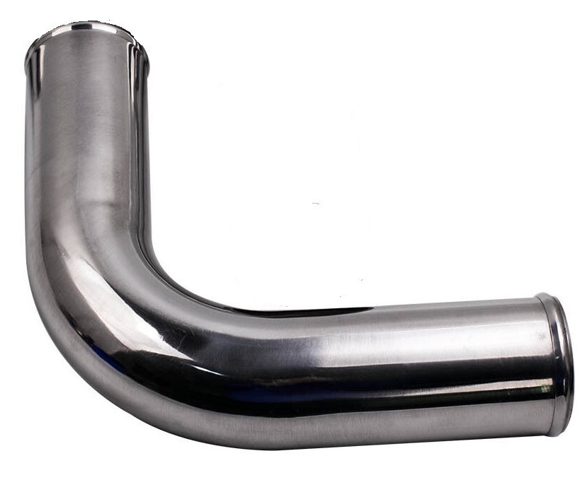 Aluminium Alloy Intake Pipe 63mm 2.5" Inch x 90 Degree Elbow Mandrel Bend