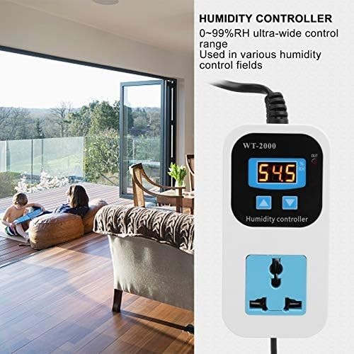 Versatile Digital Humidity Controller with 0-99% RH Range for Smart Environments