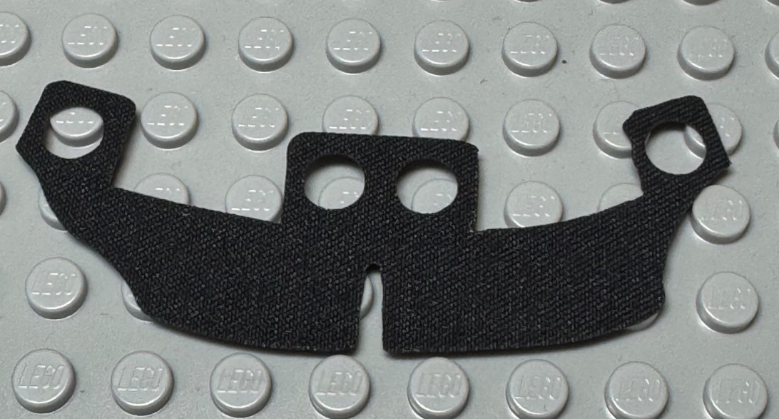 Black Cloth Skirt/Hakama/Waist Cape For LEGO® Minifigures, Clones, Ninjas, More!