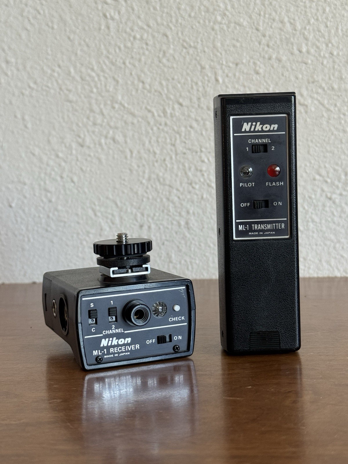NIKON ML-1 Transmitter Receiver Remote Control R8 R10 F2 + MD-2 Motor Drive ML1