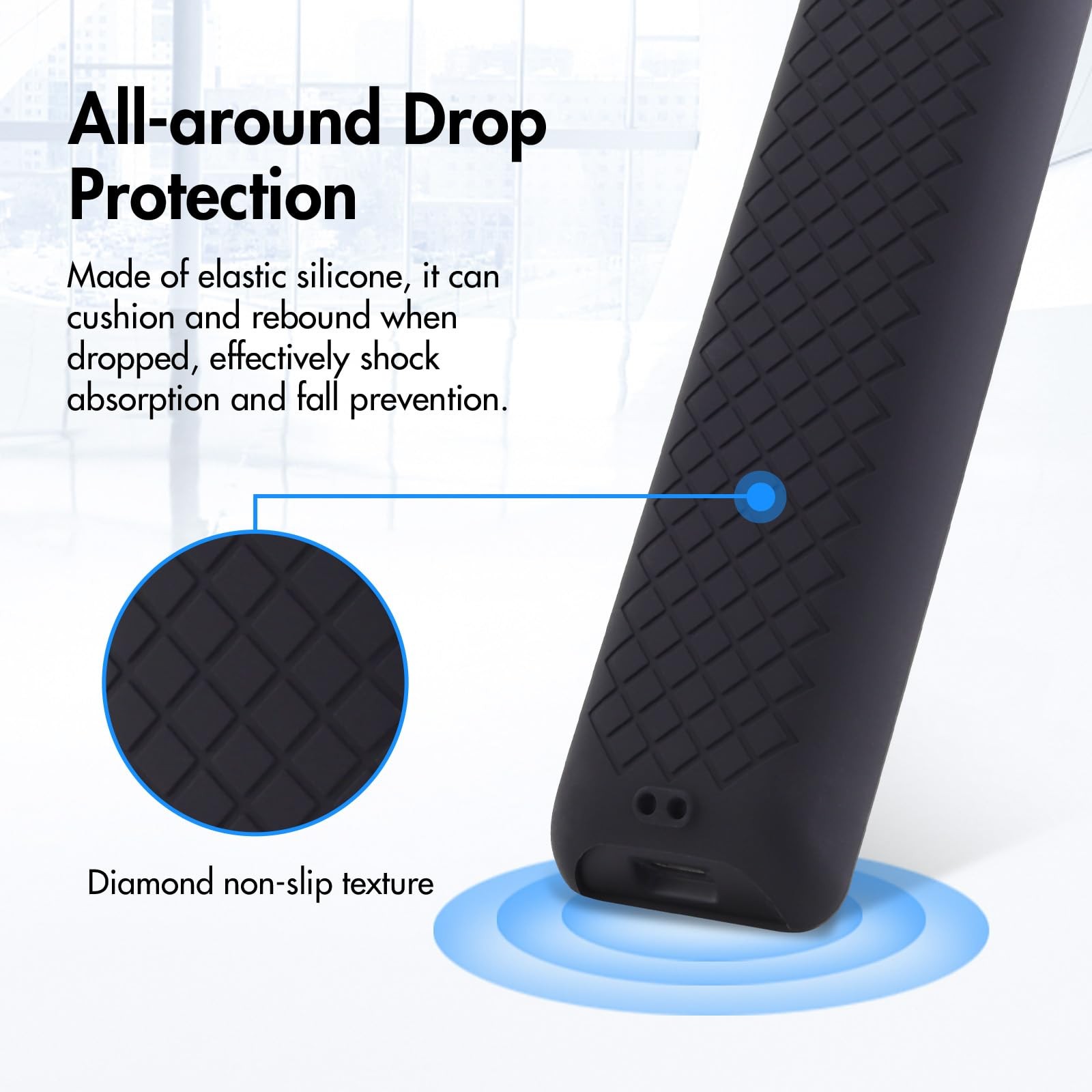 Case for SofaBaton X1S Universal Remote Control Replacment Cover Silicone Pro...