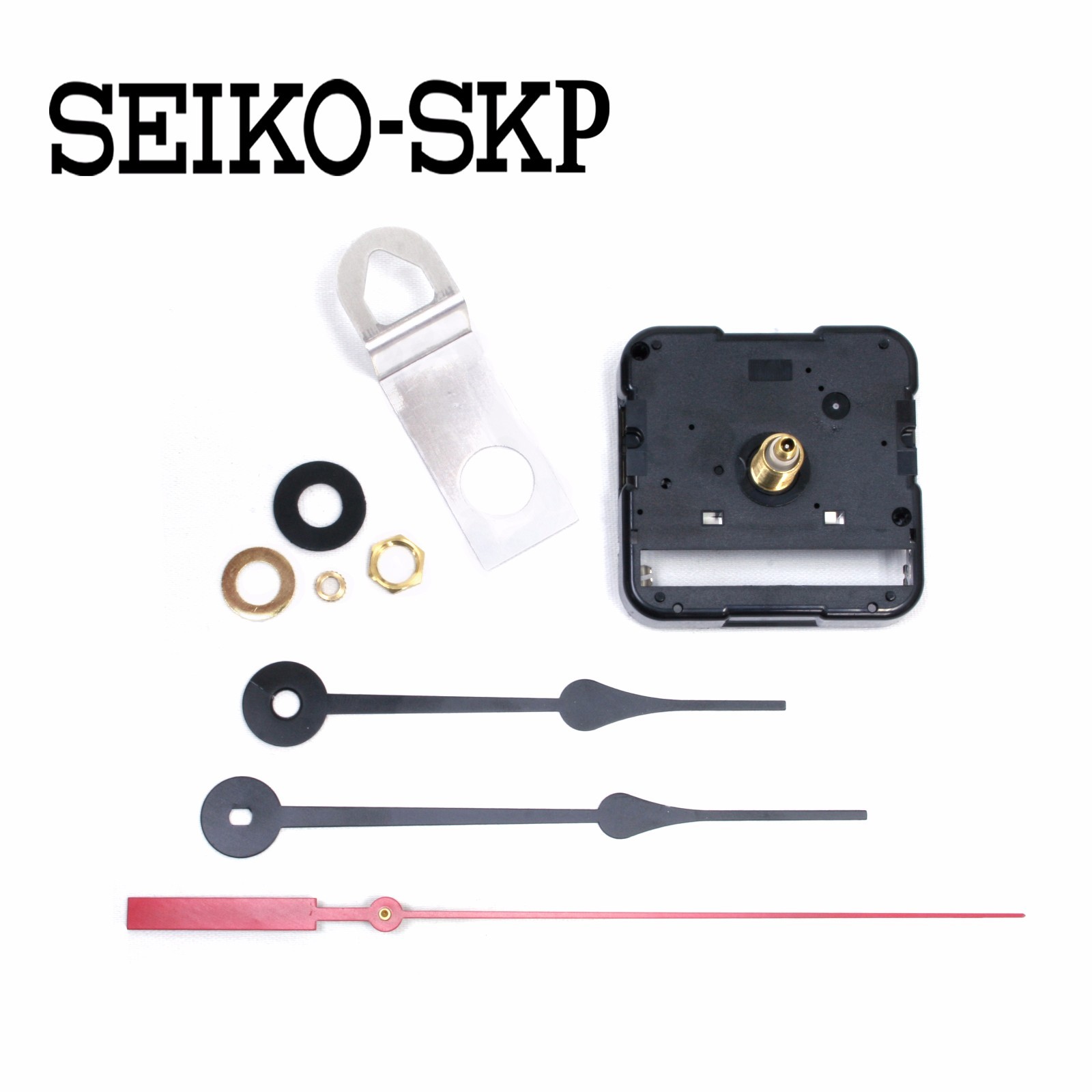 Seiko-SKP Quartz Battery Clock Movements Kit with Hands, Multiple Sizes - NEW!