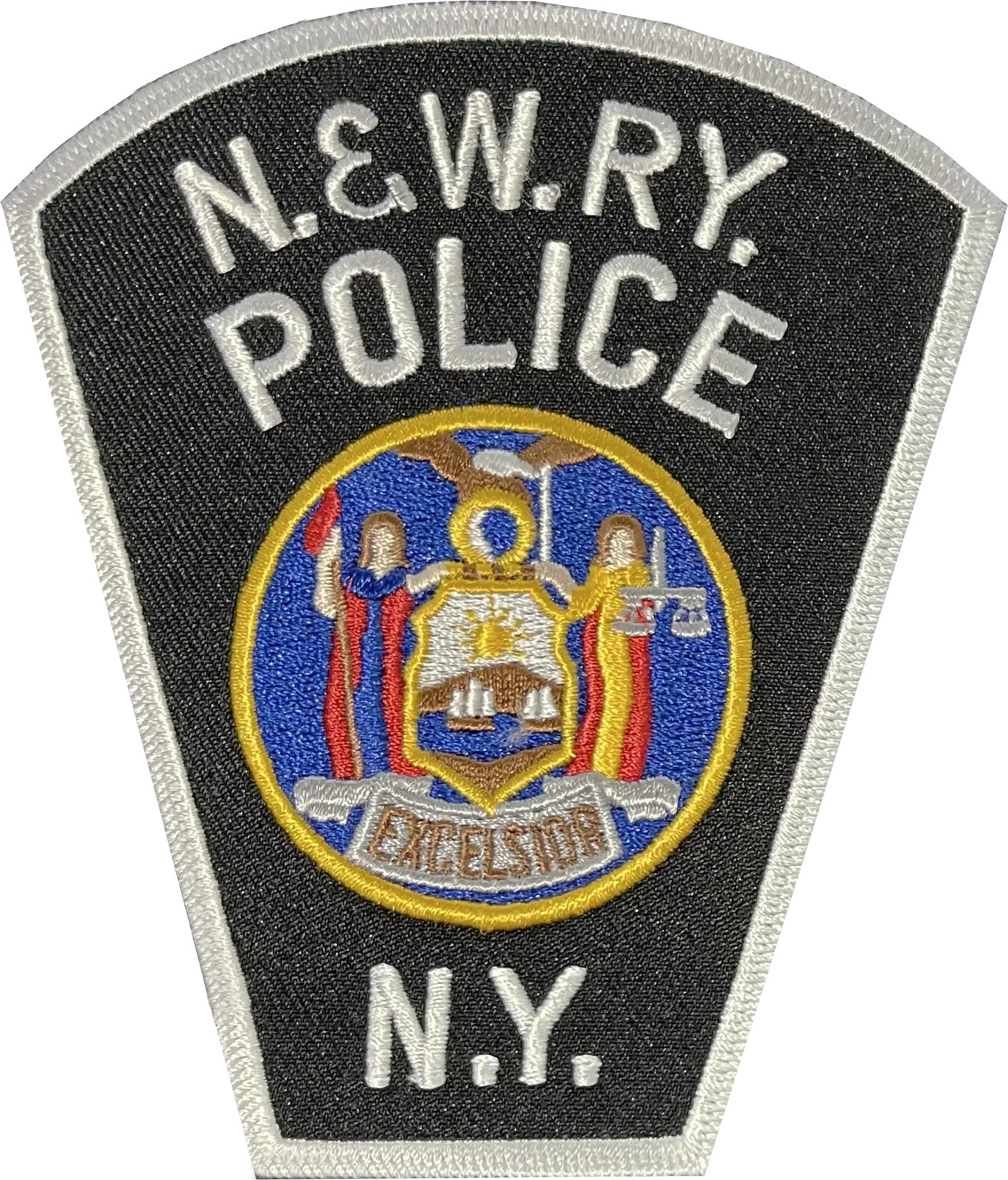 NORFOLK & WESTERN RAILWAY POLICE DEPARTMENT SHOULDER PATCH: Police Officer