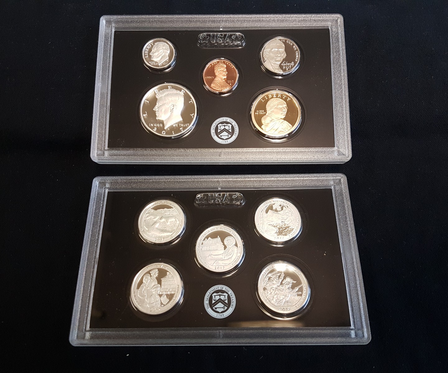 2017 US Mint Silver Proof Set (No Box/COA - As Pictured