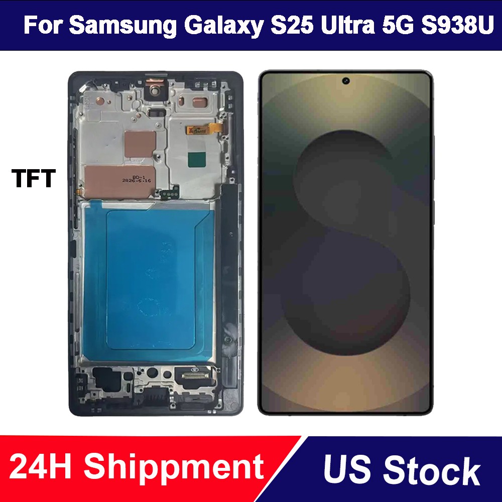For Samsung Galaxy S25 Ultra TFT LCD Display Touch Screen Digitizer S938U