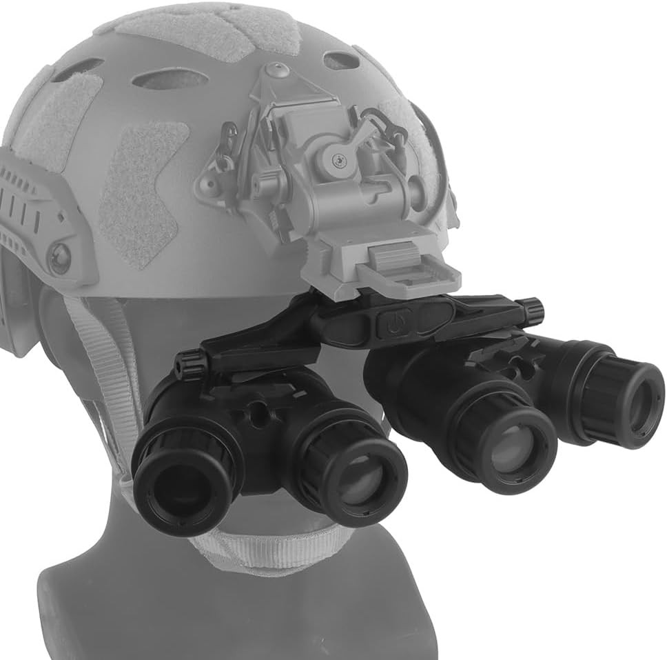 Jungle Leopard GPNVG-18 NVG Dummy Model, Side Flipping Night Vision Goggle for L