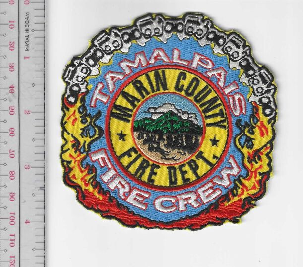 Marin County Fire Department Tamalpais Fire Crew Hot Shot NO TARIFF