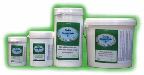 DAILY ESSENTIALS 1 FOR CAGE/AVIARY BIRDS 100G - BIRDCARE COMPANY - BBD 30/11/26