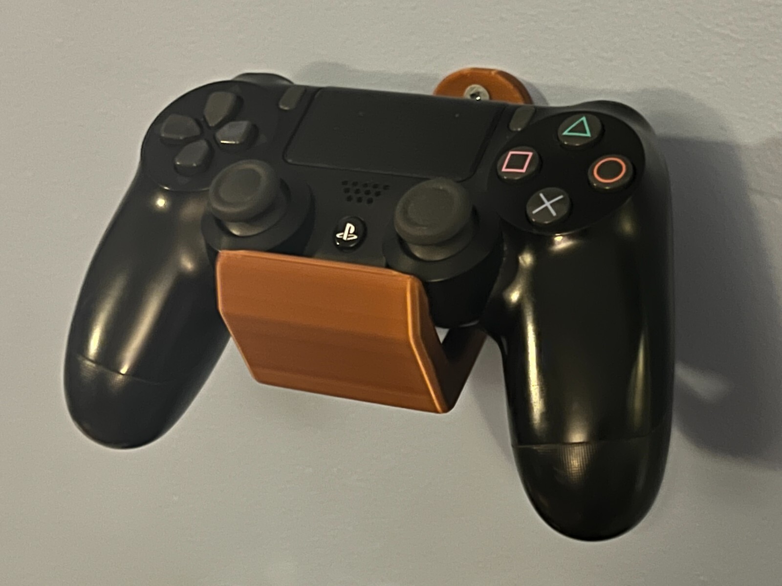 (Black) Universal Video Game Controller Holder Wall Mount Display