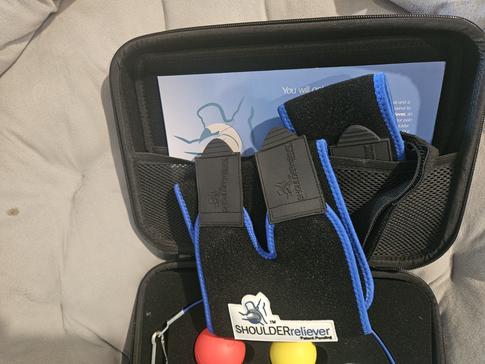 Shoulder Reliever System – Exercise Balls, Cable & Night Support – Excellent
