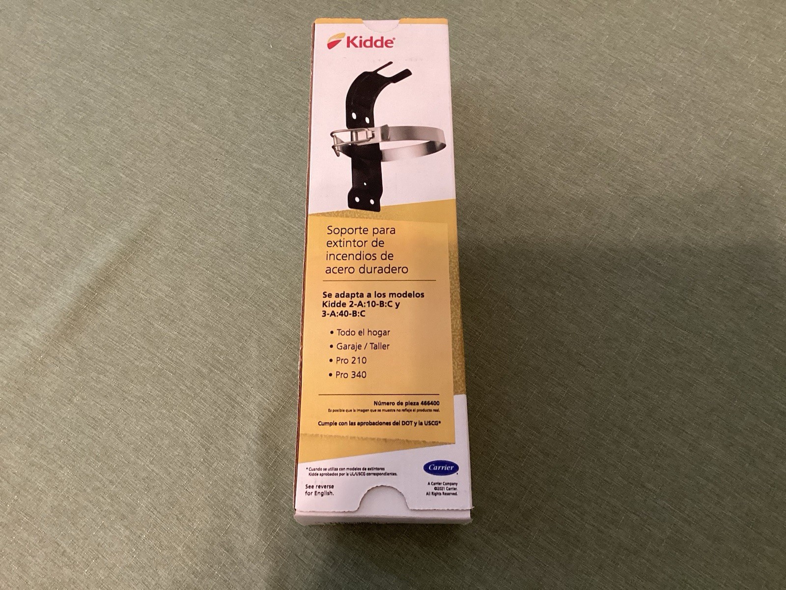 KIDDE Durable Steel Fire Extinguisher Bracket #466400 New In Box