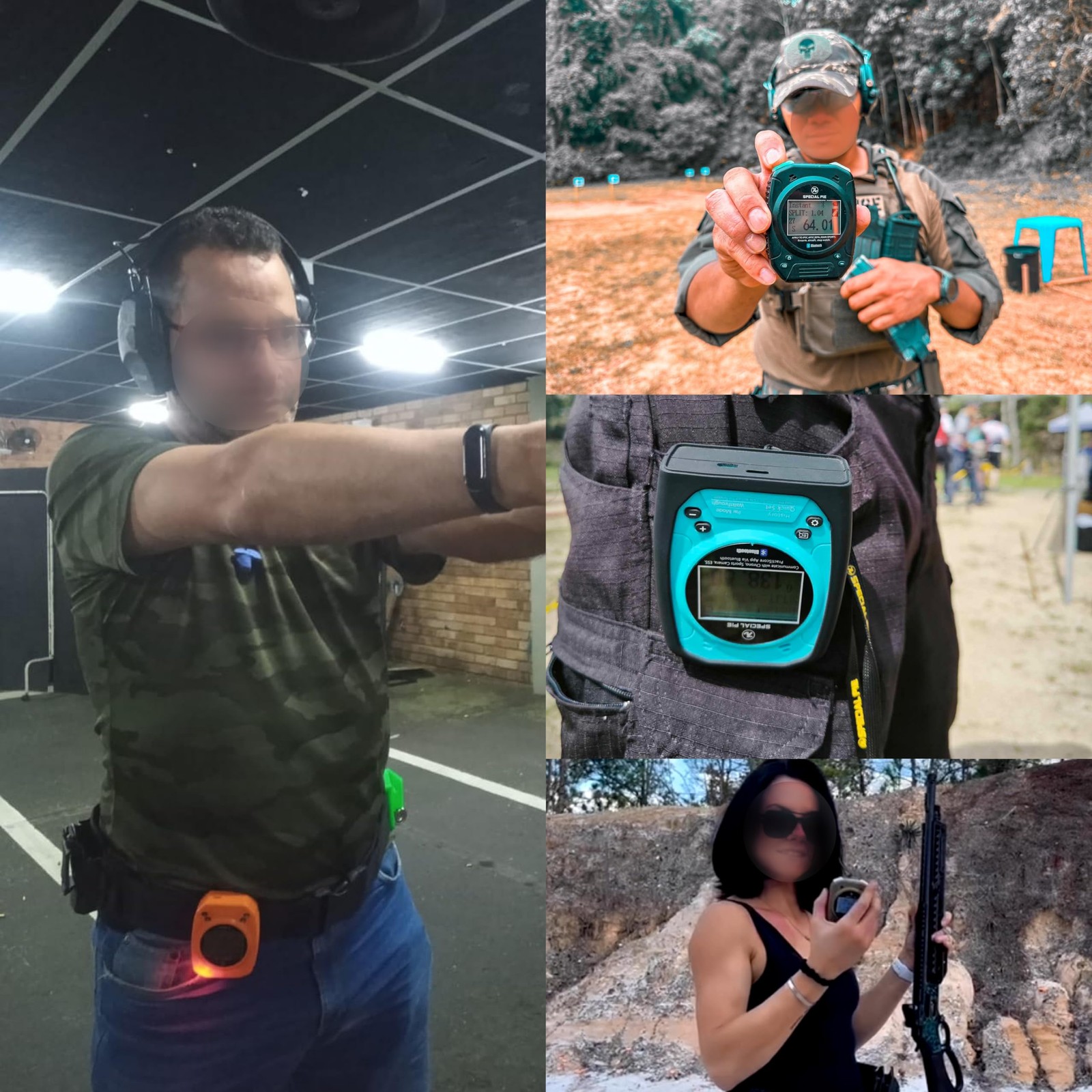 Shot Timer for Shooting - Shot Timer for Training with Dry Fire Practice, Aut...