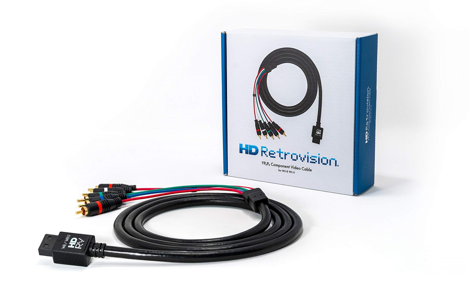 Component Video Cable Premium YPbPr for Wii/Wii U HD Retrovision