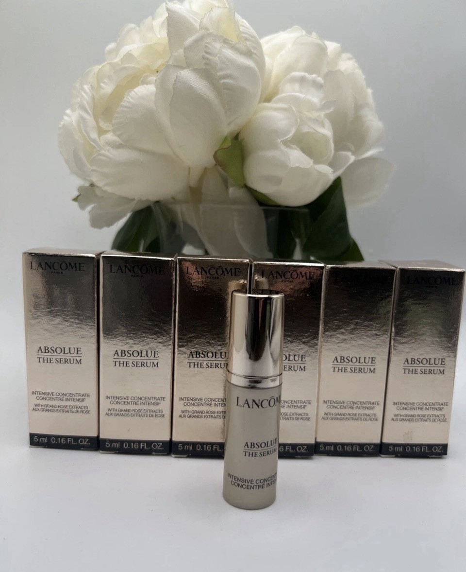6 x Lancôme Absolue Luxury Skincare Cream 5ml Travel Size New Sealed