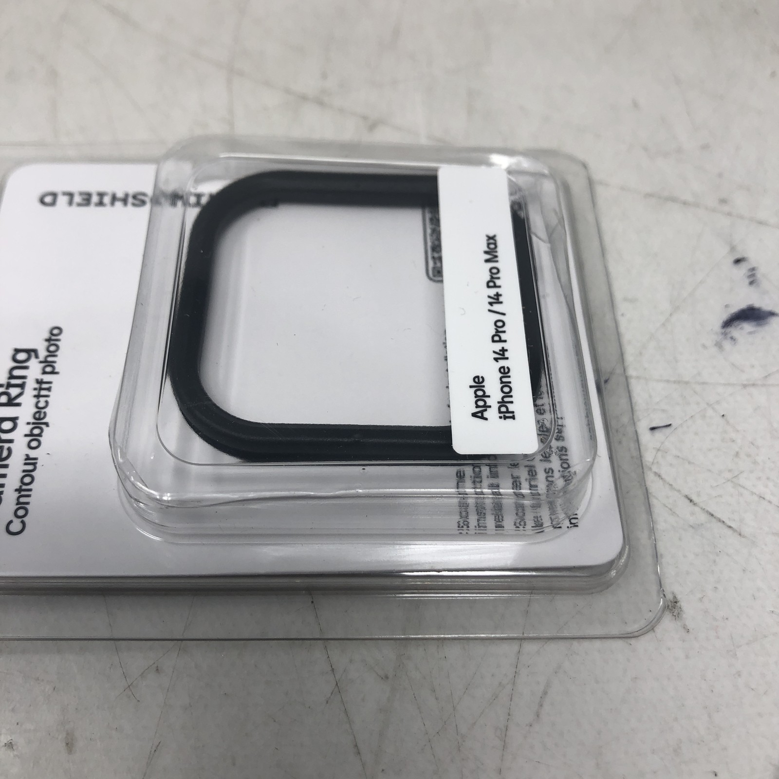 Apple phone 14 pro /14 Pro Max Camera Ring Black