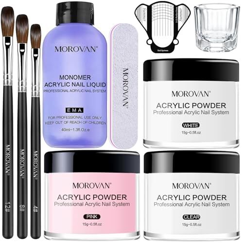Polvo Acrilico Kit De Para Extensión De Uñas Ideal Regalo Para Mujer