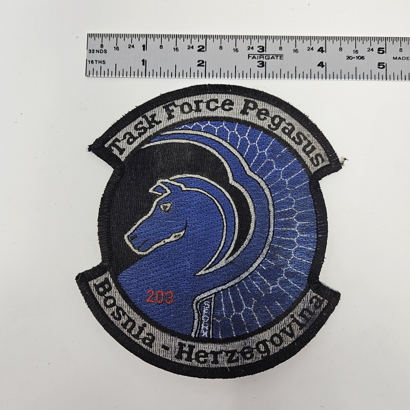 Rare! NATO-Led Task Force Pegasus Bosnia-Herzegovina Patch