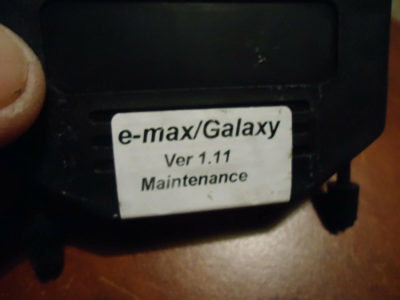 SYNERON, e-MAX/GALAXY SW PLUG, VER. 1.11, PART#AS19978, USED