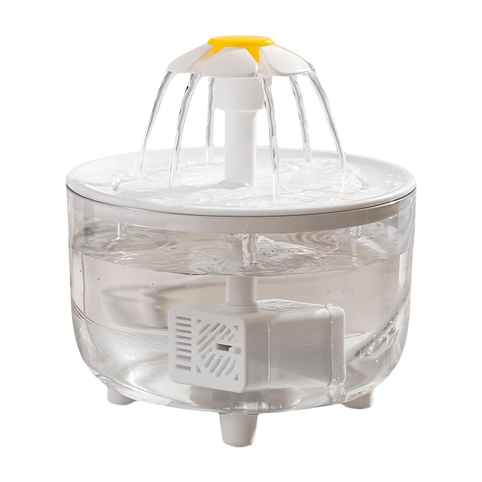 Dog Water Dispenser 33.8 Oz Dog Drinking Dispenser Flower Design Ultra