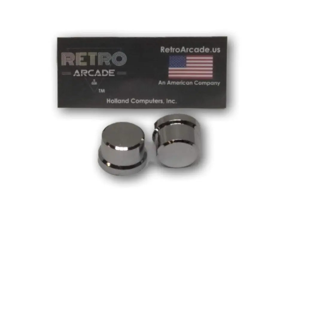 Volume Control knob - 1/4'' Shaft .740 Diameter for Rheostat by RetroArcade.us