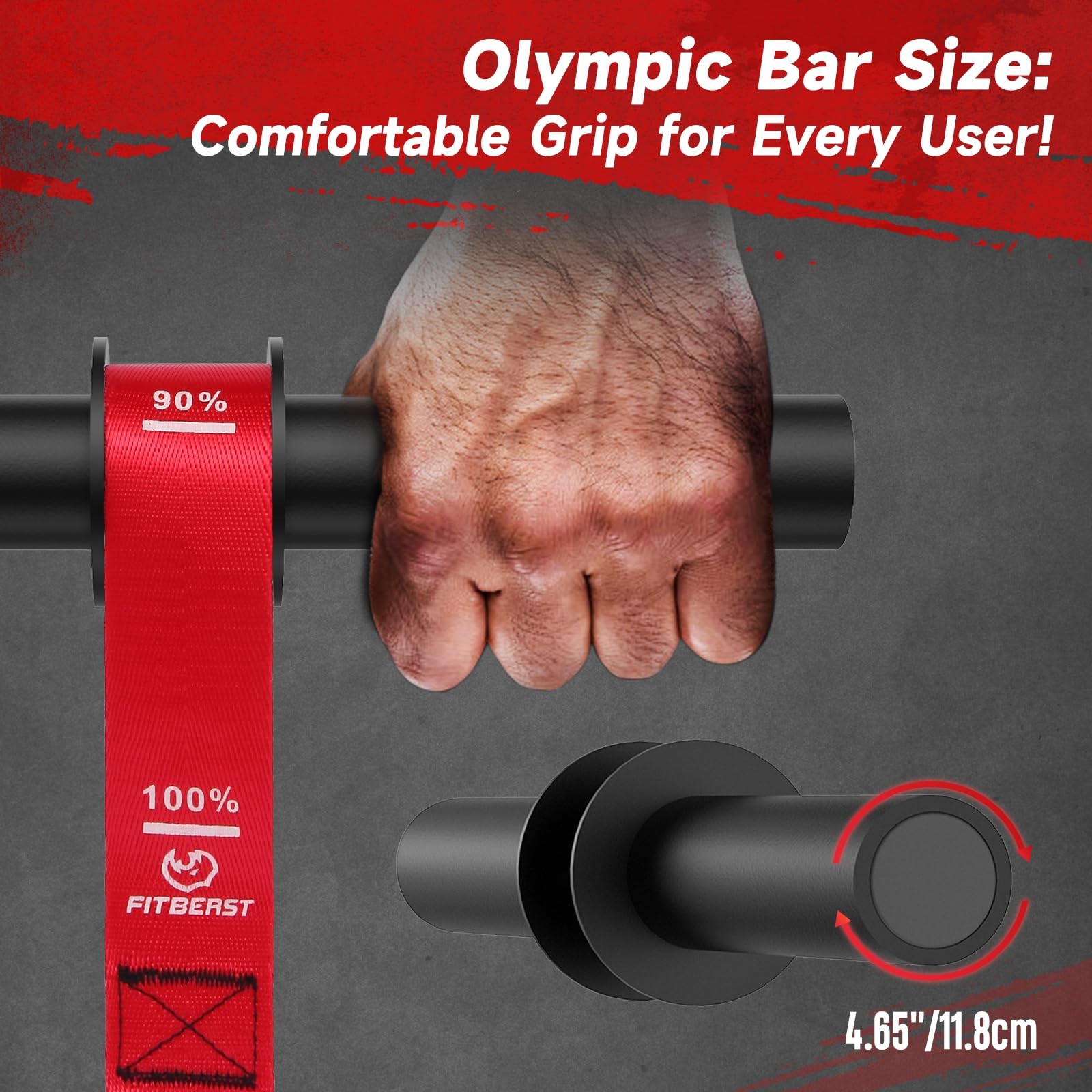 Wrist Roller Forearm Trainer, Forearm Exerciser for Grip Strength Training, F...