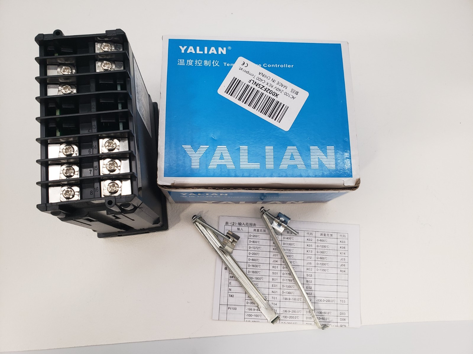 REX-C400 Yalian Temperature Controller 50/60Hz AC100-240V (Complete Kit)