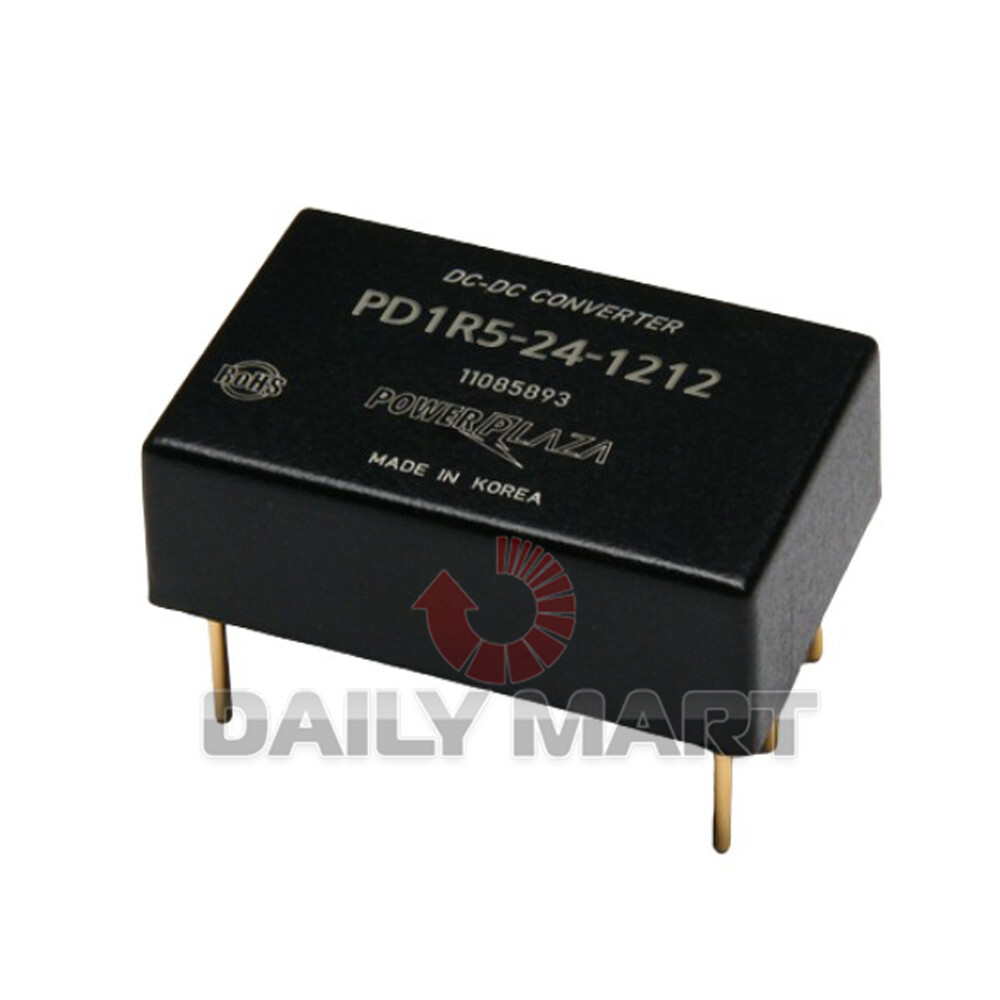 New In Box POWERPLAZA PD1R5-24-1212 Isolated Power Supply DC-DC Module