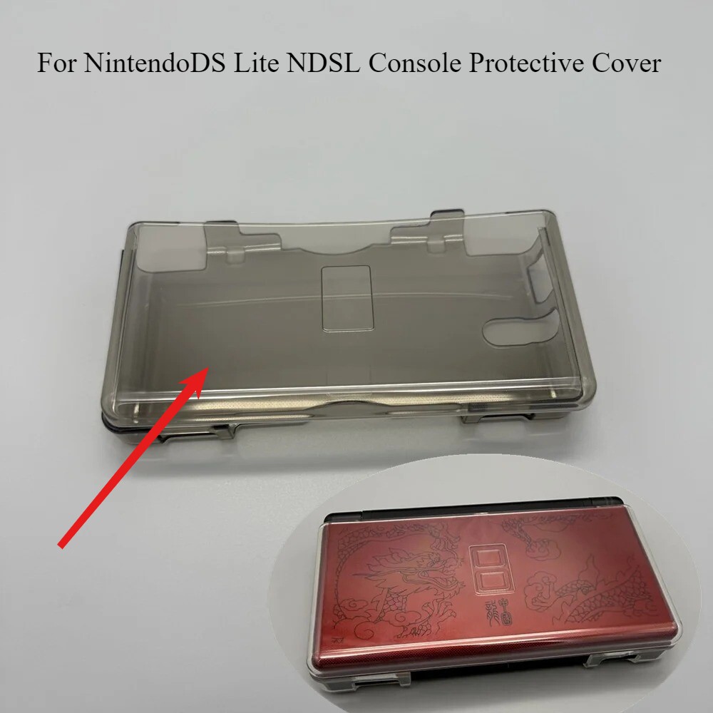 TPU Silicone Soft Crystal Case For NintendoDS Lite NDSL Console Protective Cover